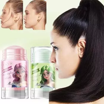 2 аромата крема для укладки волос, стойкий стайлинг, воск для укладки челки против вьющихся волос,