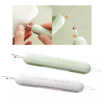 2 автоматических нитевдевателя, устройство для расстегивания швейных изделий, портативное легкое устройство для удаления одежды Green Gray