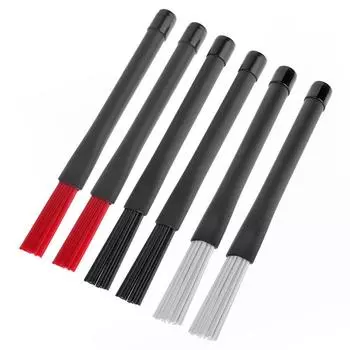 2 барабанных палочки Stck einziehbare Nylon-Jazz-Drum-Brsten Ударные барабанные палочки белый