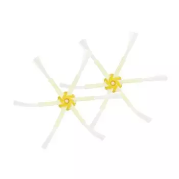 2 боковые щетки, 6-ручные, для iRobot Roomba 500, 600, 700 серии 550, 560, 630, 650, 760, 770, 780, аксессуары для пылесосов, детали