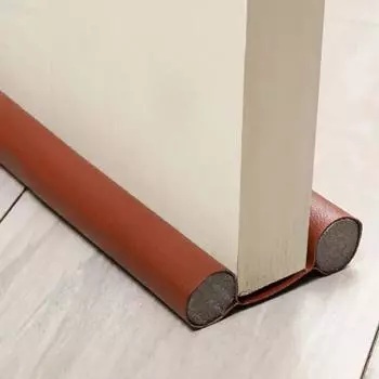 2 боковых уплотнительных полосы двери, ветрозащитный нижний ограничитель сквозняков, регулируемый нижний блокиратор сквозняков, акустические уплотнительные полосы из пеноматериала белый