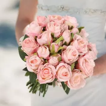 2 букета Розы Искусственные цветы Сушеные розы со стеблями Винтажные цветы Искусственные розы Искусственные цветы для свадьбы Украшения для девичника розовый