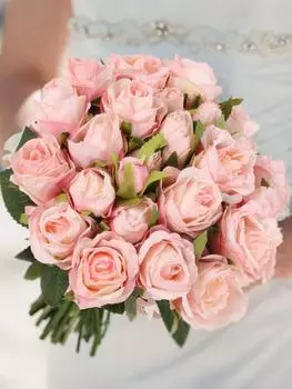 2 букета Винтажные розы Искусственные цветы Сушеные розы со стеблями Искусственные розы Искусственные цветы для стола Свадебные украшения для девичника фиолетовый