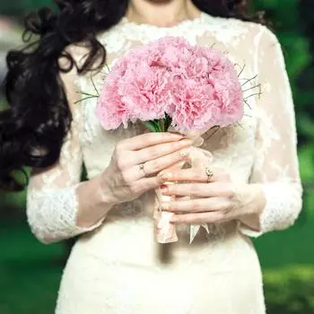 2 букета свадебных букетов искусственных гвоздик всего 12 головок шелковые искусственные цветы для траурных композиций кладбищенские венки своими руками поделки красный