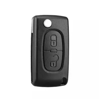 2 Button Remote Control Key CE0523 HU83 For Peugeot 207 308 807 Citroen C3 C2 C4