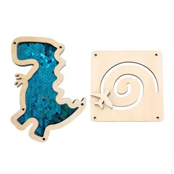 2 части Доска для занятий Аксессуары Часть Раннее образование Игрушка Практическое сотрудничество Двигательные навыки синий