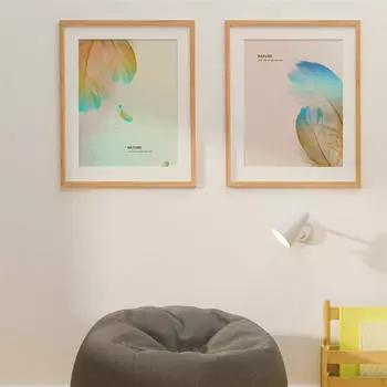 2 части настенных художественных принтов выставочные плакаты красочные перья без рамы картины орнаменты