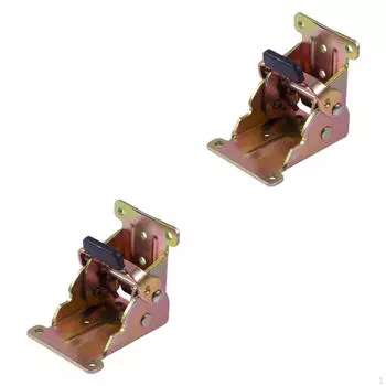 2 части самоблокирующегося шарнирного замка, удлинителя, прочного складного держателя для трагических ножек Galvanized color