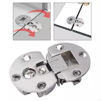 2 части складного шарнира Flip 6.5cmx4cm