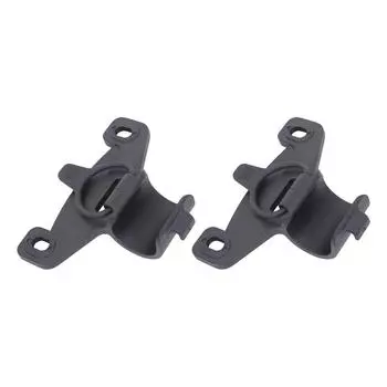 2 черных легких и удобных аксессуара для велосипеда для легкой установки, держатель для накачивания, практичный зажим для воздушного насоса