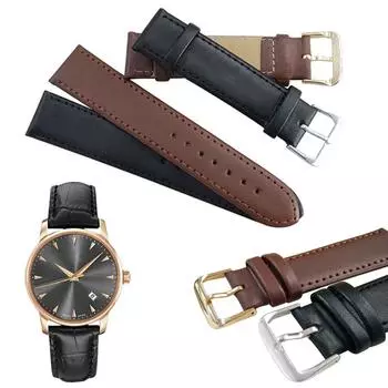 2 цвета, 8–24 мм, ремешок-петля для Apple Watch, сменный ремешок из натуральной кожи, ремешки для часов