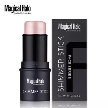 2 цвета Magical Halo Highlighter Stick Powder, осветляющий косметический макияж для лица #1