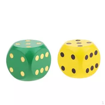 2 деревянных кубика D6, 5 см, игровые кубики для ролевых игр D&D, аксессуары TRPG