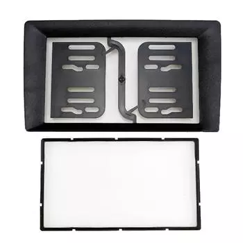 2 Din 9 дюймов 10 дюймов до 7 дюймов Автомобильная центральная консоль радио рамка подходит для моделей автомобилей DVD Радио Facia Dashboard Android System