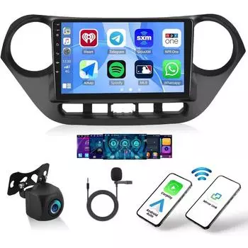 2 Din Android автомобильное радио для Hyundai Grand I10 2007-2013 мультимедийный плеер Carplay авто стерео GPS головное устройство Navigatore 1+32CP