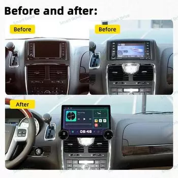 2 Din Android автомобильное радио для Chrysler Grand Voyager 5 для Dodge Grand Caravan 2008 - 2020 экран GPS мультимедийная стереосистема головное устройство