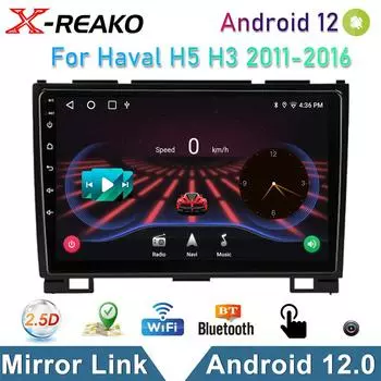 2 din Android NET автомобильный радиоприемник мультимедиа видеоплеер для Haval Hover Great Wall H5 H3 2011-2016 2DIN Carplay/Auto GPS стерео 4 core 1GB+32GB carplay