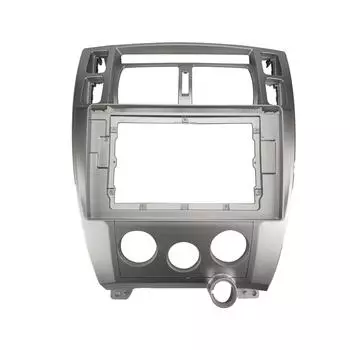 2 Din автомобильная рамка аудио монтаж адаптер комплекты отделки приборной панели панель 10,1 дюйма для HYUNDAI TUCSON 2006-2013 радиоплеер black