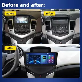 2 Din автомобильный радиоприемник Android для Chevrolet Cruze 2008-2015 головное устройство стерео приемник GPS WIFI навигация мультимедийный проигрыватель Carplay 4G