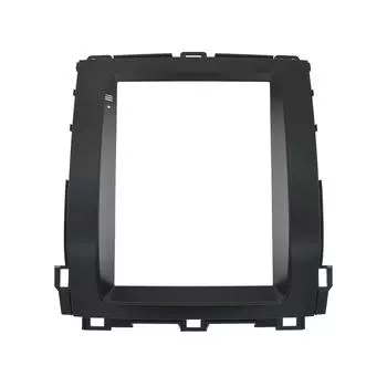 2 Din автомобильный радиоприемник с пластиковой панелью, рамка 9,7 дюйма для TOYOTA PRADO 2002-2009 гг., установочный DVD, GPS, Mp5, ABS, ПК, приборная панель 1pcs чёрный