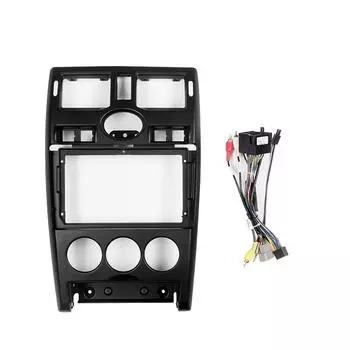 2 Din Car Radio 9 Face Frame для LADA Priora I 1 2007 2013 Center Control Dashboard Fascia Stereo Panel Dash Kit 9 inch