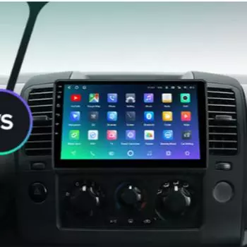 2 Din рамка автомобильного радиоприемника для Android 9 NISSAN NAVARA 2006-2012 Авто Стерео Пластиковая панель крепления чёрный