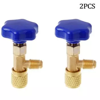 2 Для R134a A/C Прокалыватель баллона 1/2 Адаптер клапана для дозирования Прокалыватель хладагента