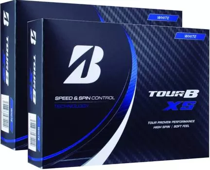 2 Dozen BRIDGESTONE Golf Balls TOUR Tour B XS 2022 Model 12 Balls White 2 (XS Dozen)