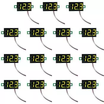 2 Drhte Gleichspannungsanzeige DC 2,5–40 В 0,28 Zoll LED-Bildschirmmessgert