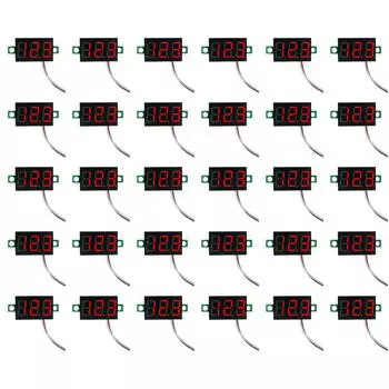 2 Drhte Gleichspannungsanzeige DC 2,5–40 В 0,28 Zoll LED-Bildschirmmessgert