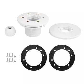 2 дюйма, вращающийся на 360 градусов бассейн, спа-массажная насадка, возвратная струя, выходное отверстие для всасывания воды