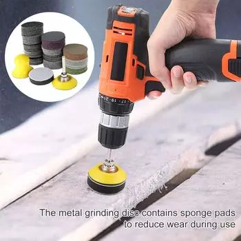 2-дюймовые шлифовальные диски, диск 60-10000 зернистости, абразивный полировальный диск, набор для вращающегося инструмента Dremel, набор наждачной бумаги, аксессуары, дропшиппинг Style B 60pcs