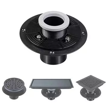 2-дюймовый фланец для душевого слива, сливное основание для линейного квадратного слива, монтаж американского фланцевого соединения для слива пола, улучшение дома CHINA