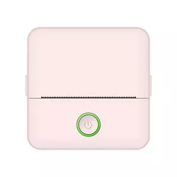 2-дюймовый мини-карманный принтер, портативный термопринтер, беспроводное соединение BT для изображения розовый