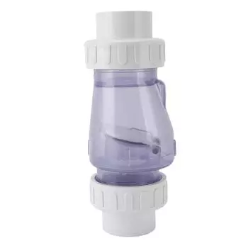 2-дюймовый обратный клапан прозрачный бассейн аксессуары сменный обратный клапан предотвращает обратный поток
