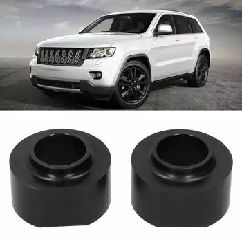 2-дюймовый передний комплект выравнивающей проставки, подходит для Wrangler TJ/Cherokee XJ/Grand Cherokee ZJ Передний выравнивающий комплект, передний для чёрный