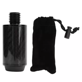 2-дюймовый удлинитель для кия из углеродного волокна, устойчивый к истиранию, улучшенные навыки, простая установка, бильярд