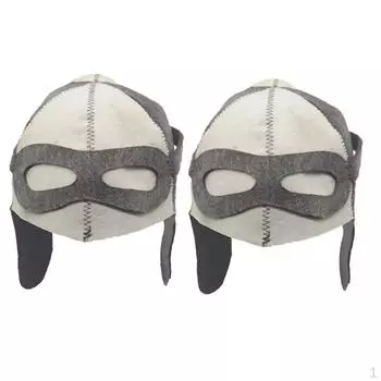 2 Фетровая шапка 3х30х1см для русской избы №10