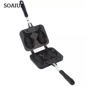 2 формы Тайяки в форме рыбы, пельмени в форме осьминога, вафельница с антипригарным покрытием, формы для выпечки тортов, сделай сам, кухонные инструменты