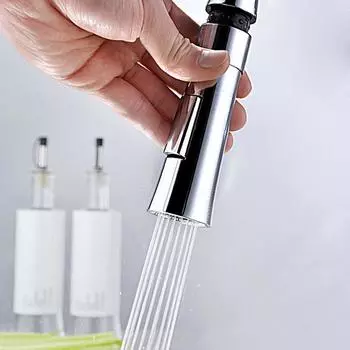 2 функции кухонный выдвижной кран распылитель насадка водосберегающая ванная раковина душевая лейка водопроводный кран фильтр жёлтый