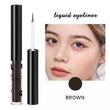 2 г модная невыцветающая подводка для глаз без обесцвечивания, гель для женщин, жидкая подводка для глаз, женская поставка коричневый
