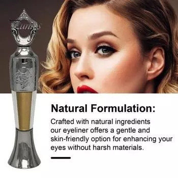2 г пудровая подводка для глаз, 6 цветов, долговечная, водостойкая, натуральная, устойчивая к размазыванию портативная женская подводка для глаз, карандаш для девочек, инструменты для макияжа глаз коричневый