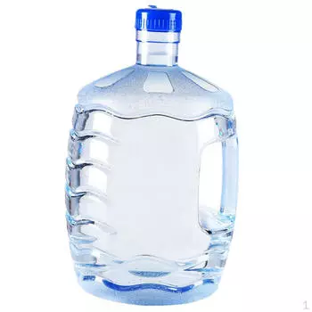 2-галлонная бутылка с водой (Круглый), Портативный многоразовый пластиковый контейнер для хранения, кувшин для хранения