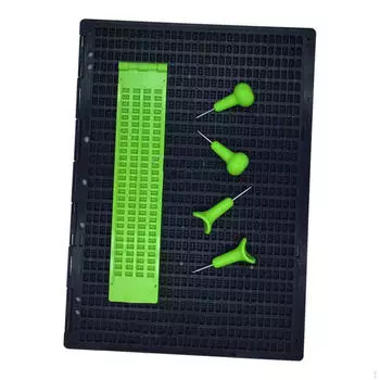 2 грифельные доски Брайля и 4 доски для письма черного цвета, специальное средство обучения для слепых детей