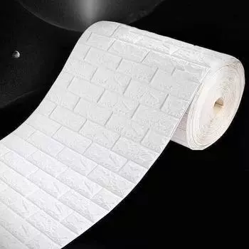 2 х 70 см 3D наклейки на кирпичную стену DIY Декор самоклеящиеся водостойкие обои для кухни дома детская комната спальня настенное покрытие Декор 2m (6.56 ft)