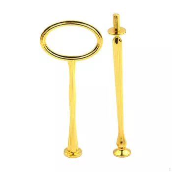 2-х ярусная ручка для подставки для торта и кексов на юбилей Argent