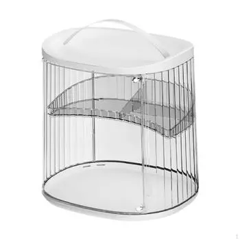 2-х уровневая подставка для чашек с крышкой, миска, кофейная кружка, кухонная тарелка, контейнер для сушки бутылок transparent