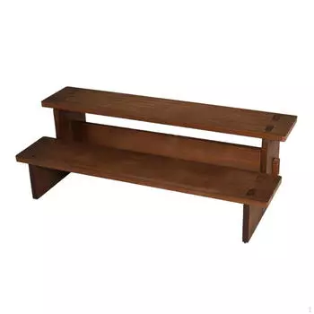 2-х уровневая стойка для ювелирных изделий для девочек и женщин, подарочный держатель для сережек, кулон, кекс small