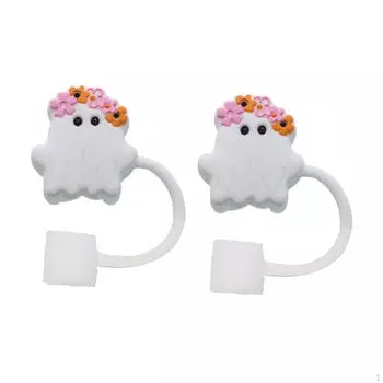 2 Хэллоуинских украшения для крышек S 10 мм, многоразовые, смешные и страшные, аксессуары. Wreath