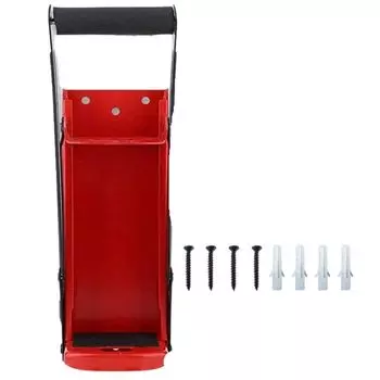 2-ходовая дробилка пустых банок, дробилка банок, дробилка бутылок ПЭТ, настенная, экономящая место, компактная, Kankusha Steel D.Stomo (красный) красный